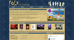 Desktop Screenshot of folkinlimburg.be